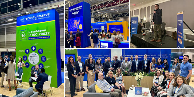 Collage of attendees at Nacha Smarter Faster Payments 2025